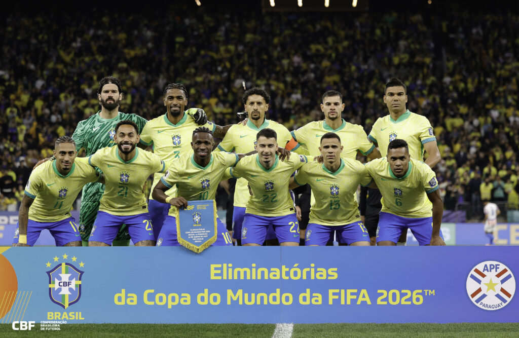 O Brasil é uma das seleções já classificadas para a Copa do Mundo de 2026