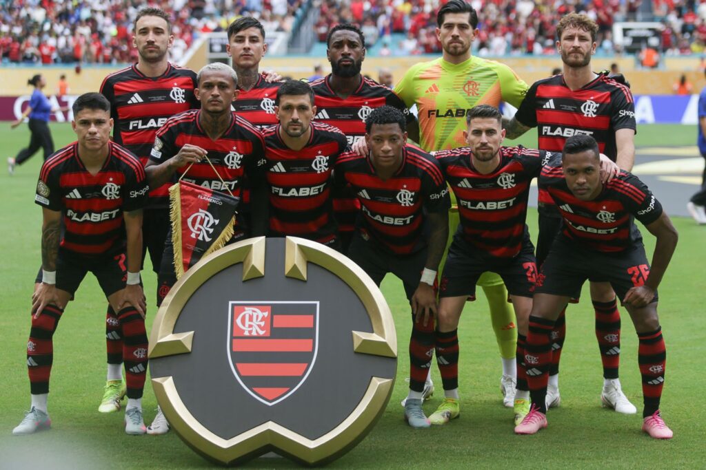 Flamengo e Bayer se enfrentaram nas oitavas de final da Copa do Mundo de Clubes da FIFA (Gilvan de Souza/Flamengo)