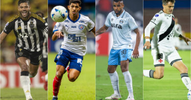 Atlético-MG, Bahia, Grêmio e Vasco disputam os playoffs da Copa Sul-Americana