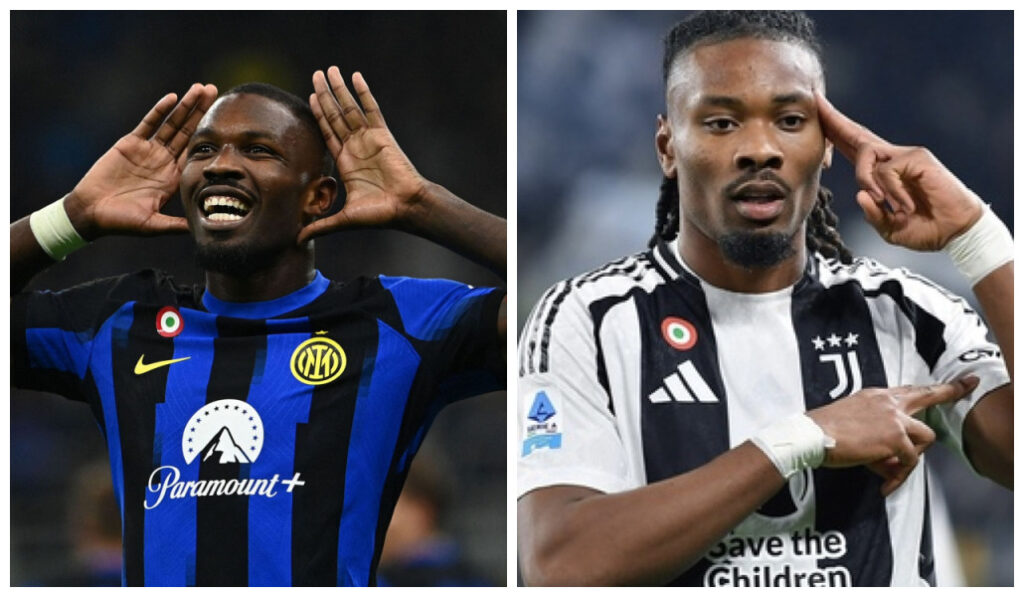 Képhern e Marcus, da Juventus e Internazionale, irmãos jogadores de futebol que atuam nos rivais italianos