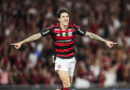 Pedro, do Flamengo, fez três gols em uma das maiores goleadas da história do Brasileirão