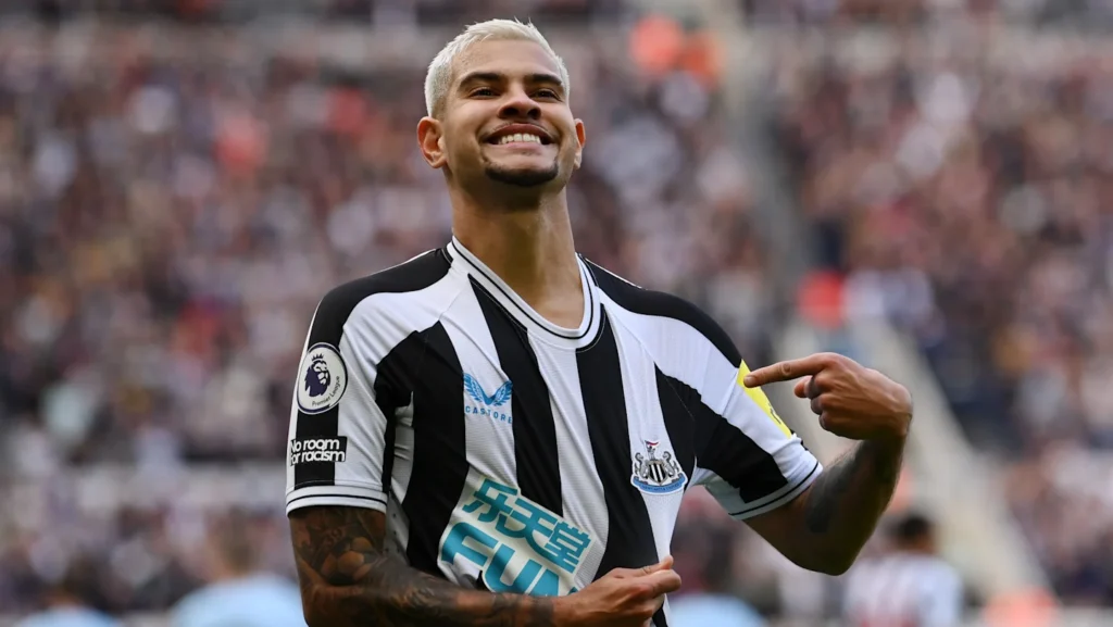 Bruno Guimarães: jogador brasileiro mais caro da Inglaterra