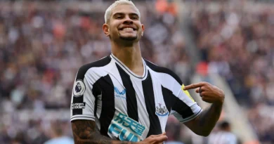 Bruno Guimarães: jogador brasileiro mais caro da Inglaterra