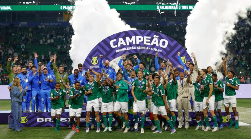 Categoria de base do Palmeiras é a principal do Brasil há anos