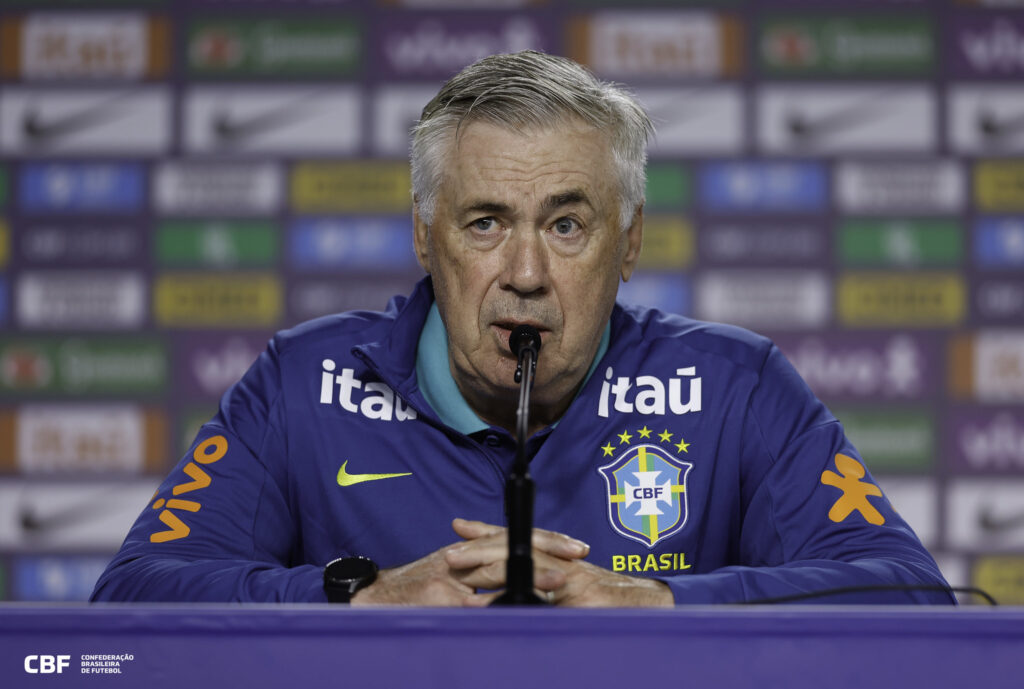 Carlo Ancelotti falou sobre a presença de Neymar na Copa do Mundo do ano que vem