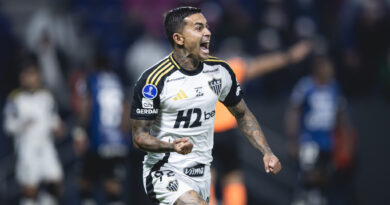 Dudu marca seu primeiro gol com a camisa do Atlético-MG