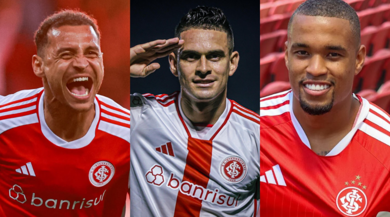 Descubra quem é a maior vítima de Alan Patrick, Rafael Borré e Alerrandro, do Inter