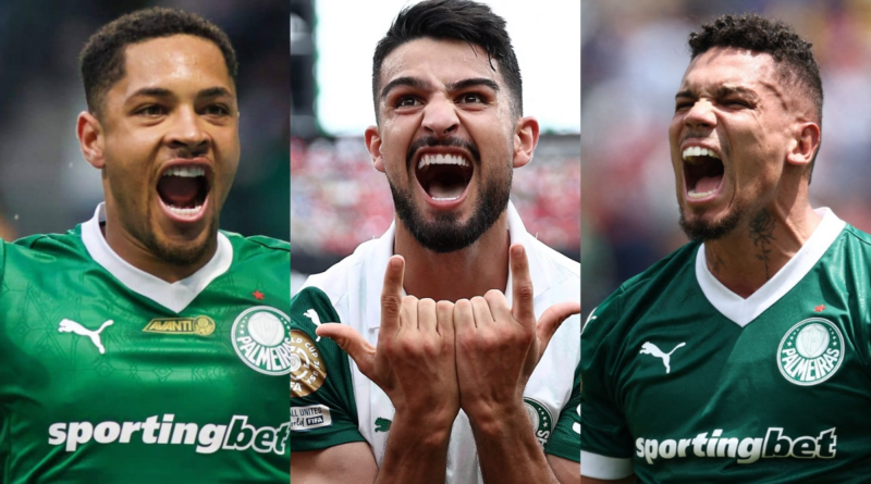 Descubra quem é a maior vítima de Vitor Roque, Flaco López e Paulinho, do Palmeiras
