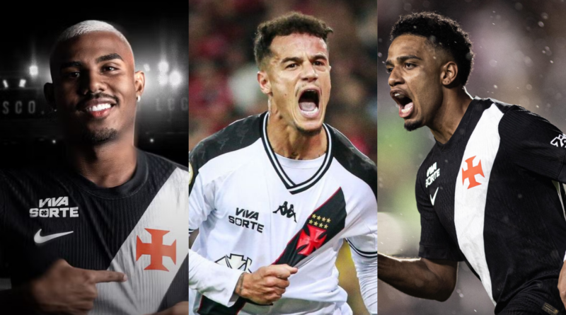 Descubra quem é a maior vítima de Philippe Coutinho, Brenner e Cuiabano, do Vasco