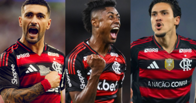 Descubra quem é a maior vítima de Arrascaeta, Bruno Henrique e Pedro, do Flamengo