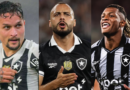 Descubra quem é a maior vítima de Artur, Arthur Cabral e Danilo, do Botafogo