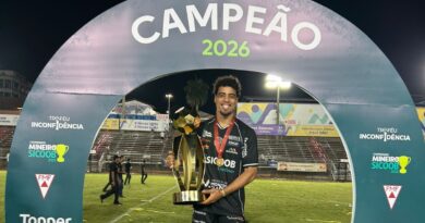 Lateral-esquerdo Rennan Siqueira, jogador do North, de Montes Claros