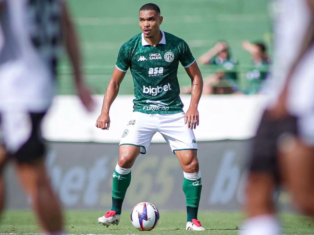 Jonathan Costa em ação pelo Guarani no Paulistão 2026