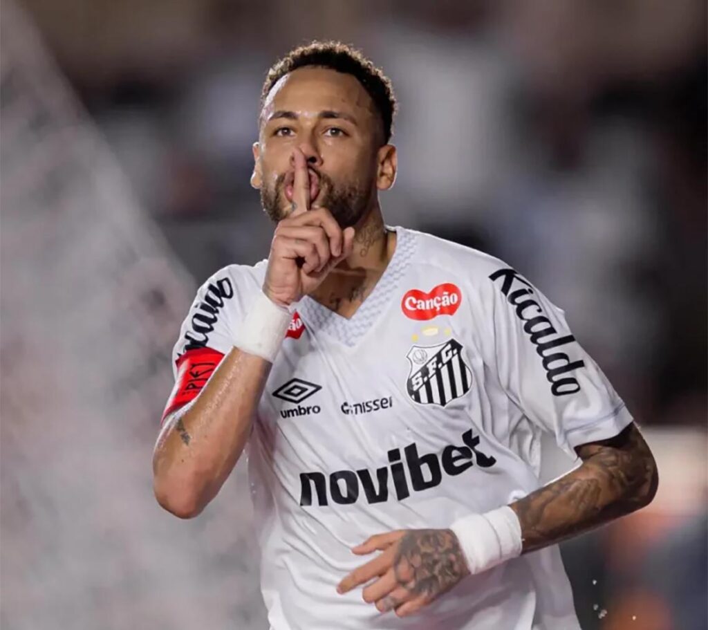 Com o Santos na Sul-Americana 2026, Neymar disputará a competição pela primeira vez na carreira