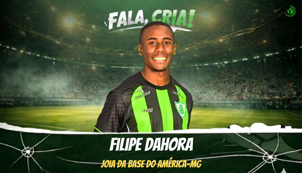 Filipe Dahora, lateral-direito da base do América-MG