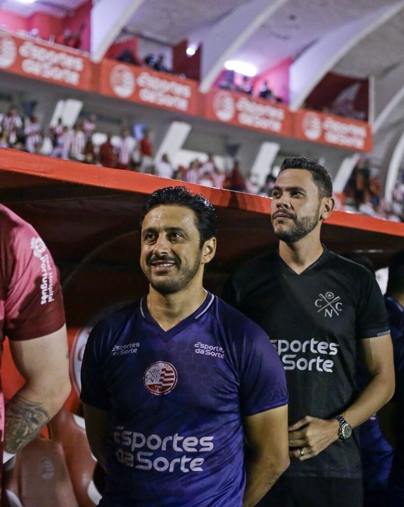 Robinho, atual auxiliar técnico do Náutico