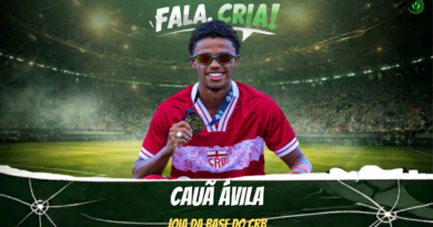 Ávila, volante do CRB, é o entrevistado do quadro Fala, Cria!, do portal vai Pro Gol