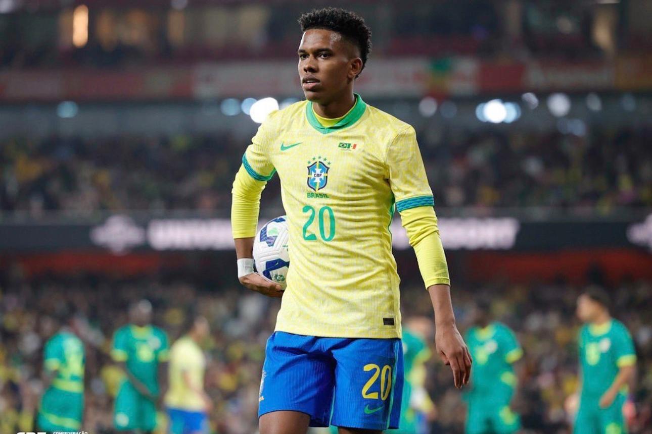 Estêvão é um dos jogadores cortados da Seleção antes da Copa do Mundo de 2026