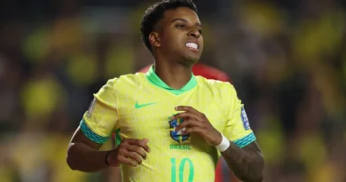 Rodrygo é um dos jogadores com lesão que estão fora da Copa do Mundo 2026