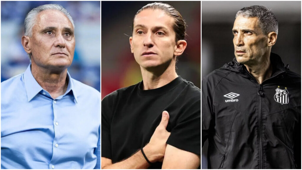 Tite, Filipe Luís e Vojvoda foram alguns dos nomes afetados pelas constantes mudanças de técnico no Brasileirão