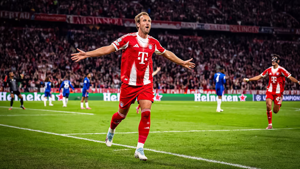 Harry Kane conquistou o prêmio de Chuteira de Ouro da temporada 2025/26, segundo da carreira do inglês Do Bayern