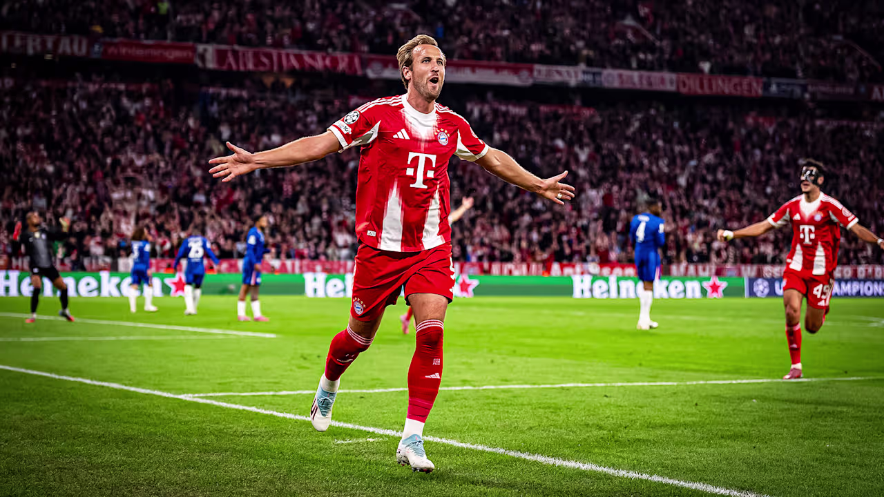 Harry Kane conquistou o prêmio de Chuteira de Ouro da temporada 2025/26, segundo da carreira do inglês Do Bayern