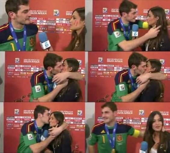 Iker Cassillas e Sara Carbonero: momentos românticos na Copa do Mundo
