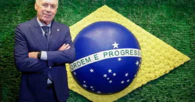 Carlo Ancelotti renovou seu contrato com a Seleção Brasileira até 2023