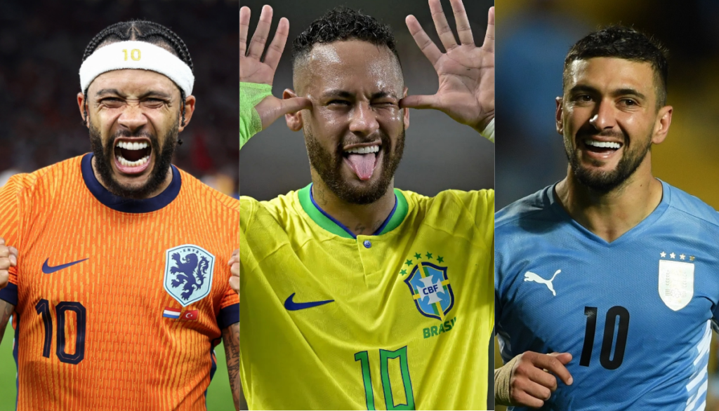 Memphis, Neymar, Arrasca e mais: veja todos os jogadores do Brasileirão que estarão na Copa do Mundo de 2026