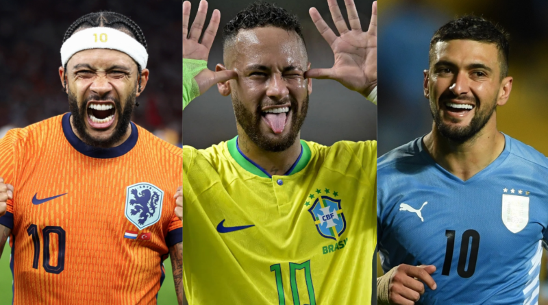 Memphis, Neymar, Arrasca e mais: veja todos os jogadores do Brasileirão que estarão na Copa do Mundo de 2026