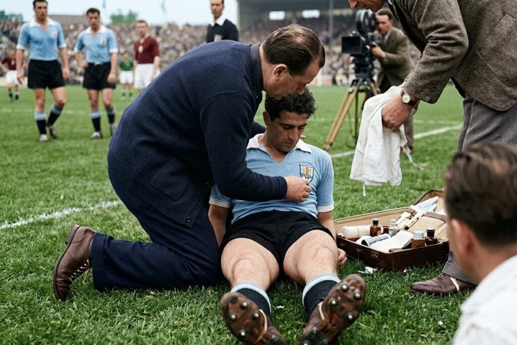 A incrível história de Juan Eduardo Hohberg, o jogador que morreu durante uma semifinal de Copa do Mundo, ressuscitou e continuou jogando
