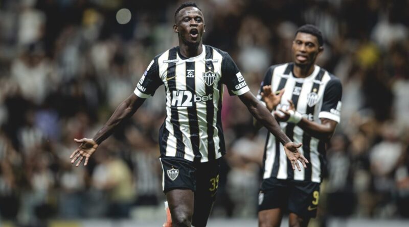 Nascido em Guiné, meia Mamady Cissé entra para lista de estrangeiros a marca gol pelo Atlético-MG