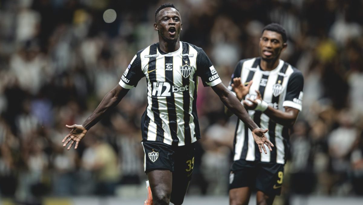 Nascido em Guiné, meia Mamady Cissé entra para lista de estrangeiros a marca gol pelo Atlético-MG