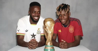 Irmãos Willians na Copa do Mundo 2026 por Gana e Espanha
