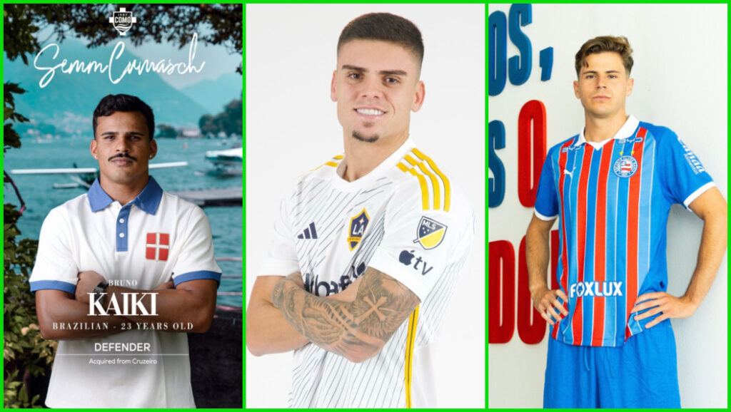 As principais negociações do mercado de transferências da Série A na semana