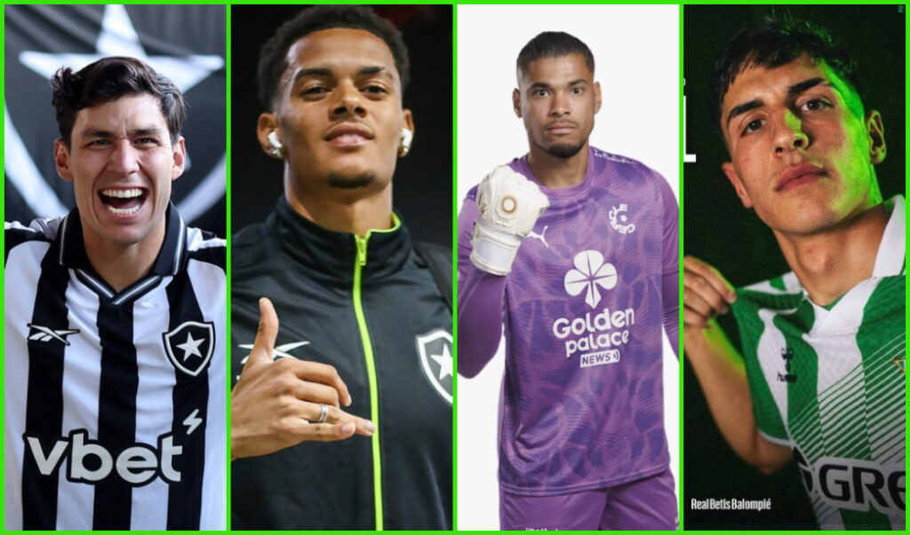 Negociações da semana do futebol brasileiro