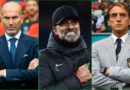 Zinedine Zidane, Jürgen Klopp e Roberto Mancini são os novos treinadores de França, Alemanha e Itália