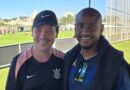 Em visita ao Brasil, treinador Rhulani Mokwena falou com com exclusividade ao Vai Pro Gol (Foto: Arquivo pessoal)
