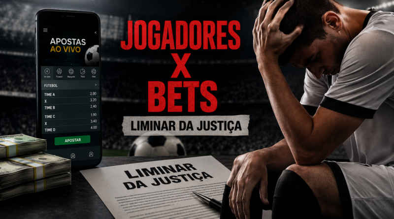Jogadores contra bets: movimento ganha força no futebol brasileiro