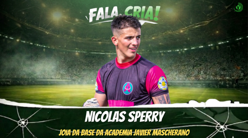 Fala, Cria! entrevista Nicolas Sperry. jovem volante do brasileiro que chegou à Academia Javier Mascherano, clube do ex-jogador do Corinthians e Barcelona, na Argentina
