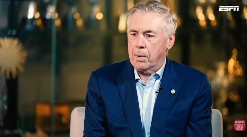 Carlo Ancelotti concedeu primeira entrevista após eliminação do Brasil na Copa do Mundo