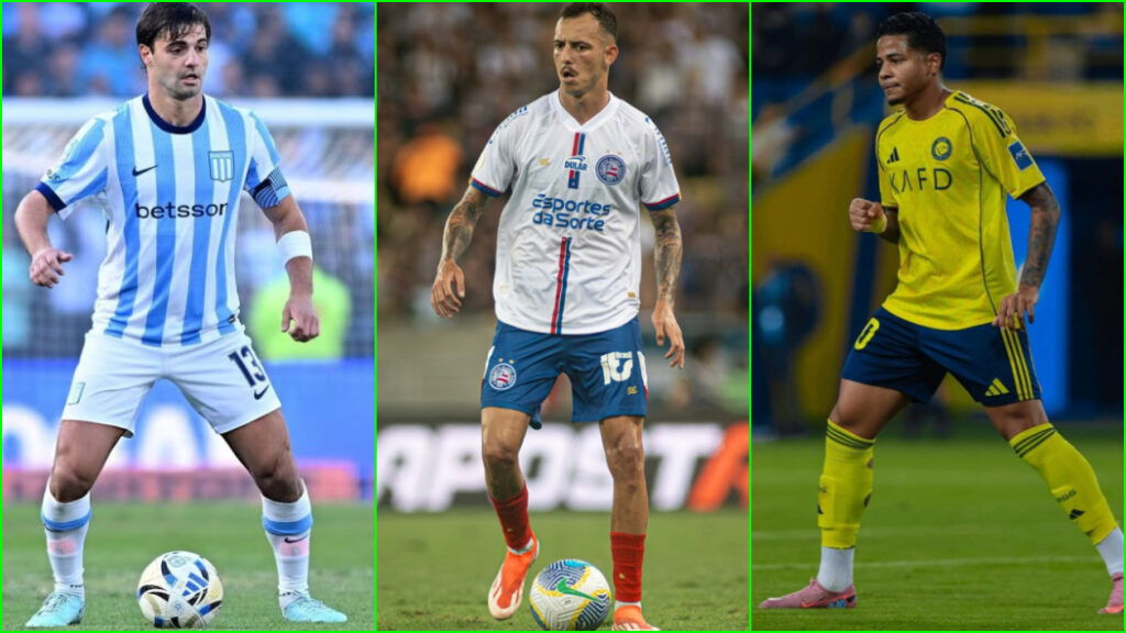 Mercado da bola hoje: novidades em Vasco, São Paulo, Inter e Cruzeiro