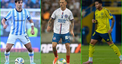 Mercado da bola hoje: novidades em Vasco, São Paulo, Inter e Cruzeiro