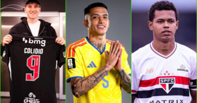 Mercado da bola: movimentações de Vasco, Atlético-MG e São Paulo