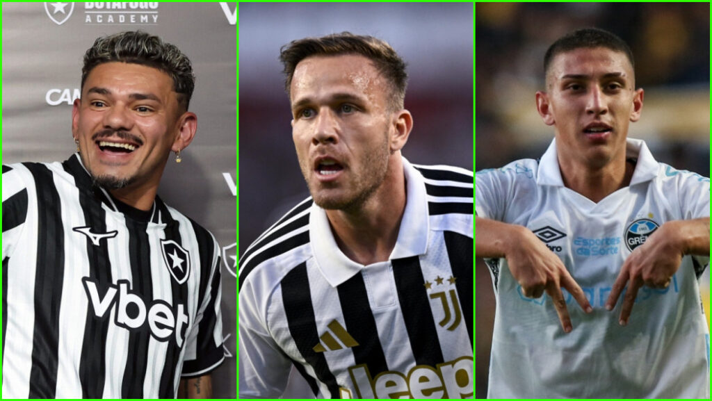 mercado da bola do futebol brasileiro: Tiquinho, Arthur e Monsalve