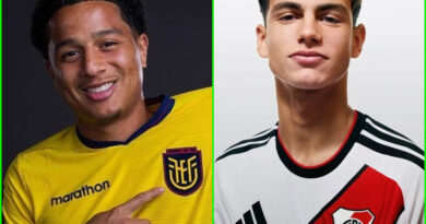 Reforços do Flamengo: Equatoriano e Valencia e jovem promessa argentina Freitas desembarcam no Rio