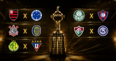 Confrontos dos clubes brasileiros nas oitavas de final da Copa Libertadores 2026