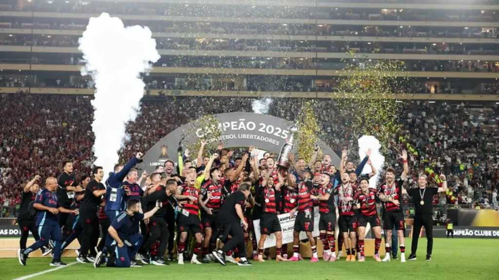 Rubro-Negro é o atual campeão da Copa Libertadores (Foto: Gilvan de Souza/Flamengo)