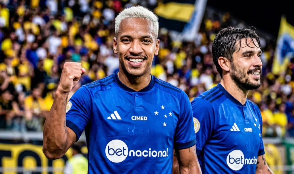 Com quatro gols na fase de grupos, Matheus Pereira é o artilheiro do Cruzeiro na Liberta (Foto: Vinícius Silva/Cruzeiro)