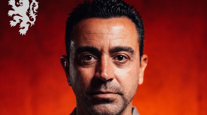 Xavi é o novo treinador da Holanda